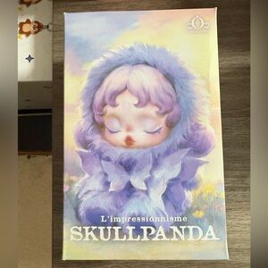 NWT/NIB POPMART θSKULLPANDA L'impressionnisme Series Plush Doll Blind Box